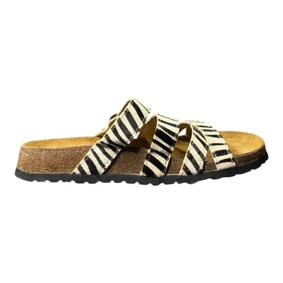 Birkenstock Zebra Print Sandals - Picture 7 of 10